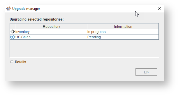 WhereScape 3D 9.0.4.0 > Upgrading a Repository > upgrade_mgr3.png