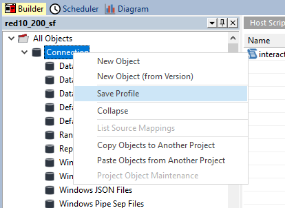 Save Profile